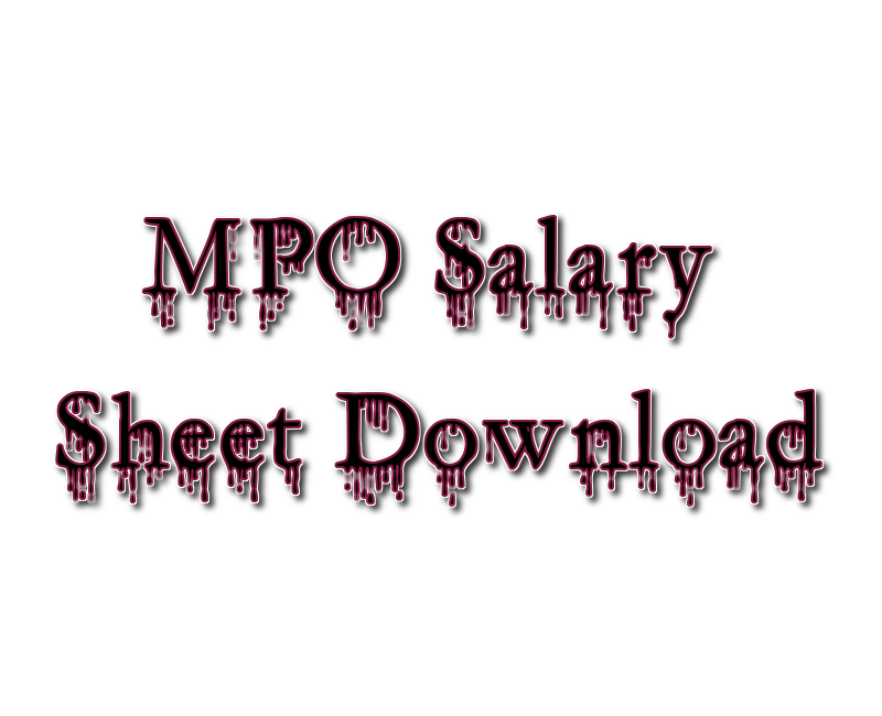 MPO Salary Sheet February www.emis.gov.bd Teacher MPO List Download 2023
